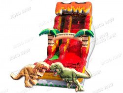 Dino water slide04 1660019604 Jurassic Water Slide 16ft